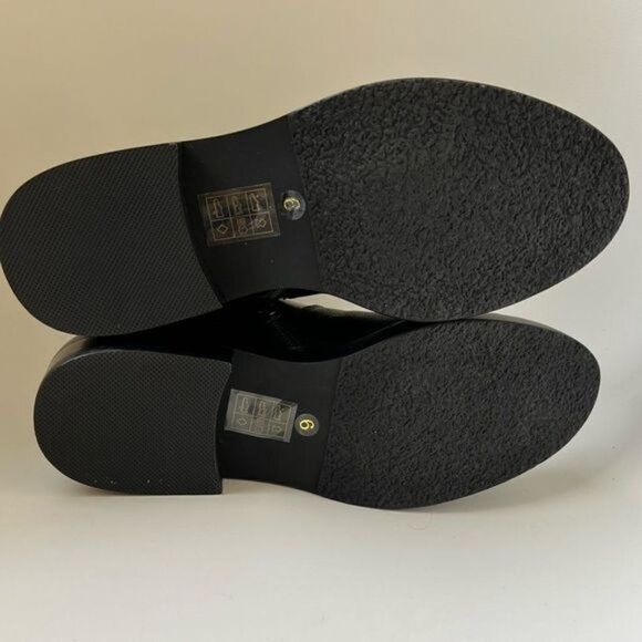 Jeffrey Campbell CORRODE CHELSEA BOOT IN BLACK LIZARD PRINT MULTI Size 6 - Picture 9 of 11